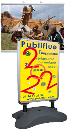 affiche expo - stop trottoir